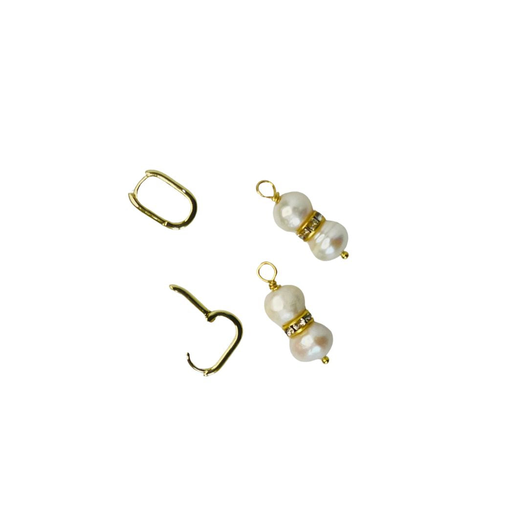 Gold Filled Barocco Earrings