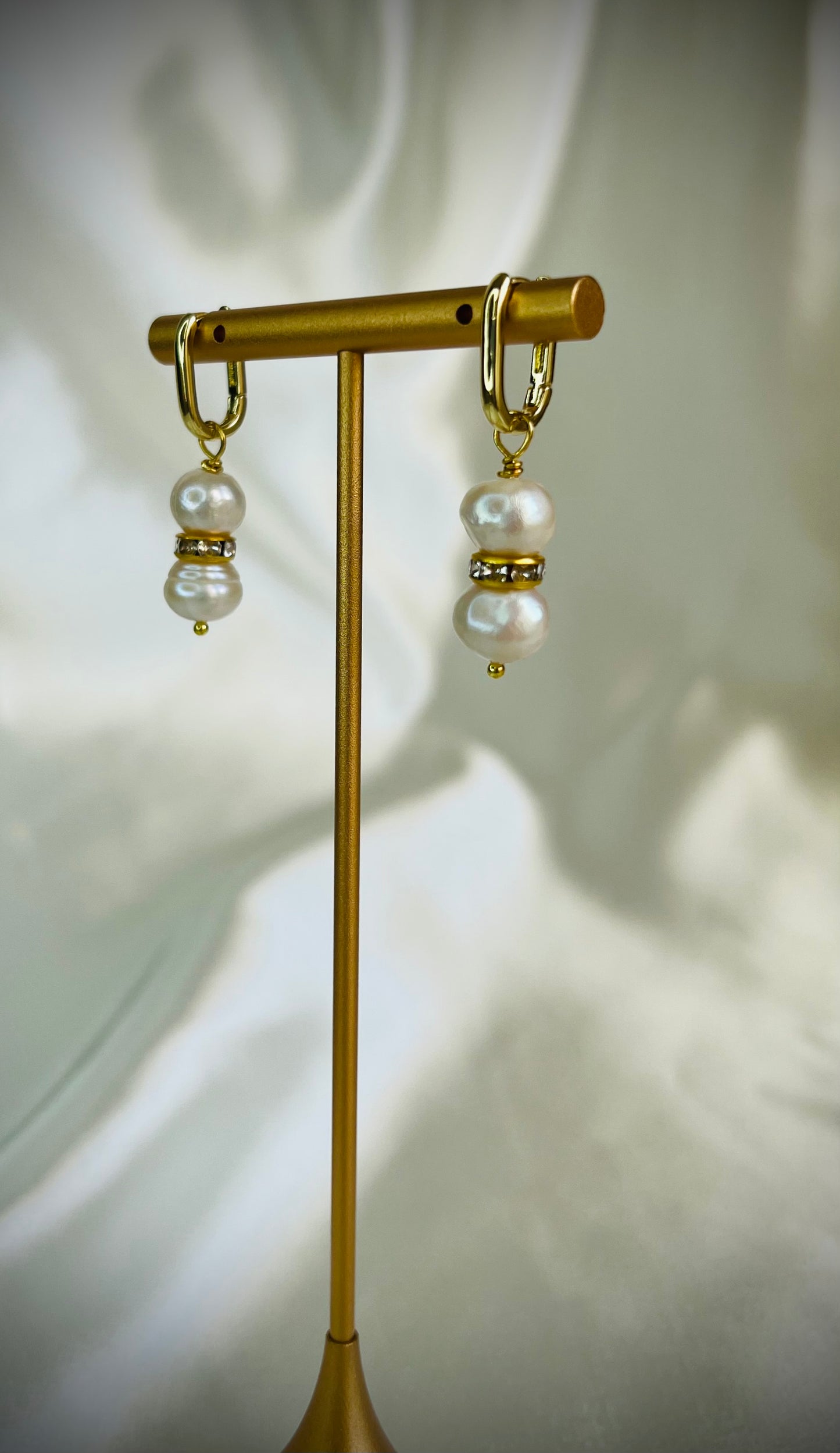 Gold Filled Barocco Earrings