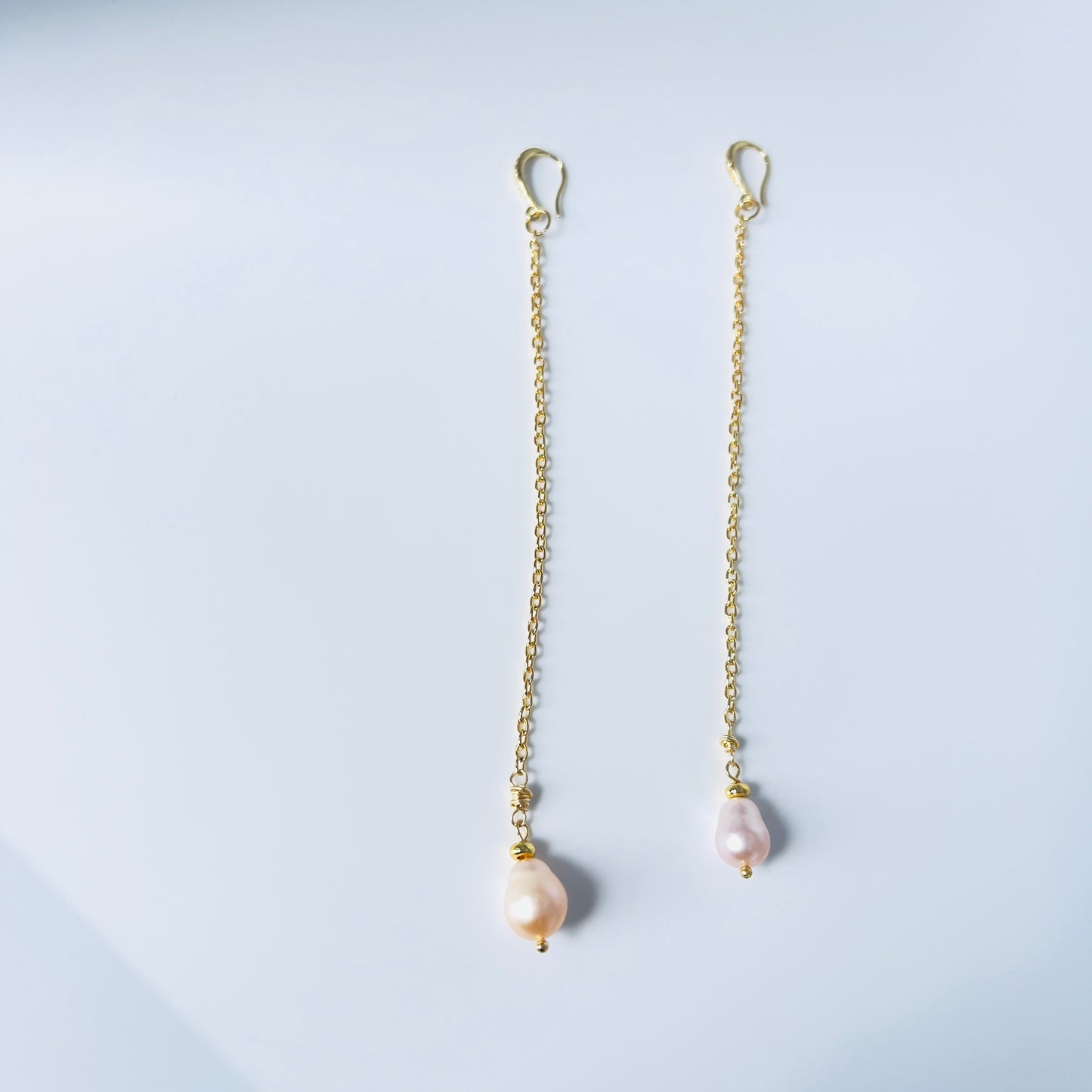 Gold-Filled Baroque Pearl Party Earrings