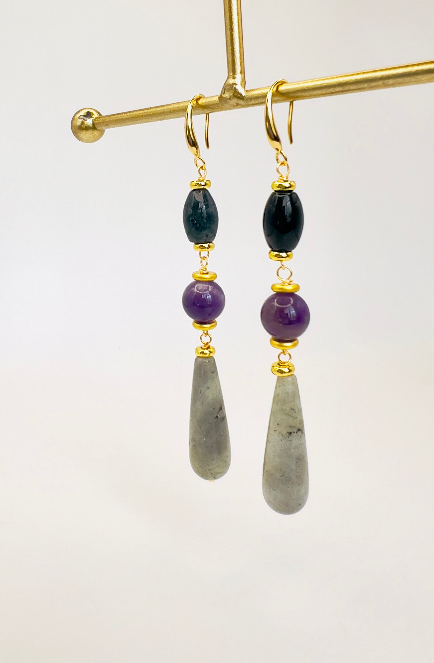 Labradorite Earrings