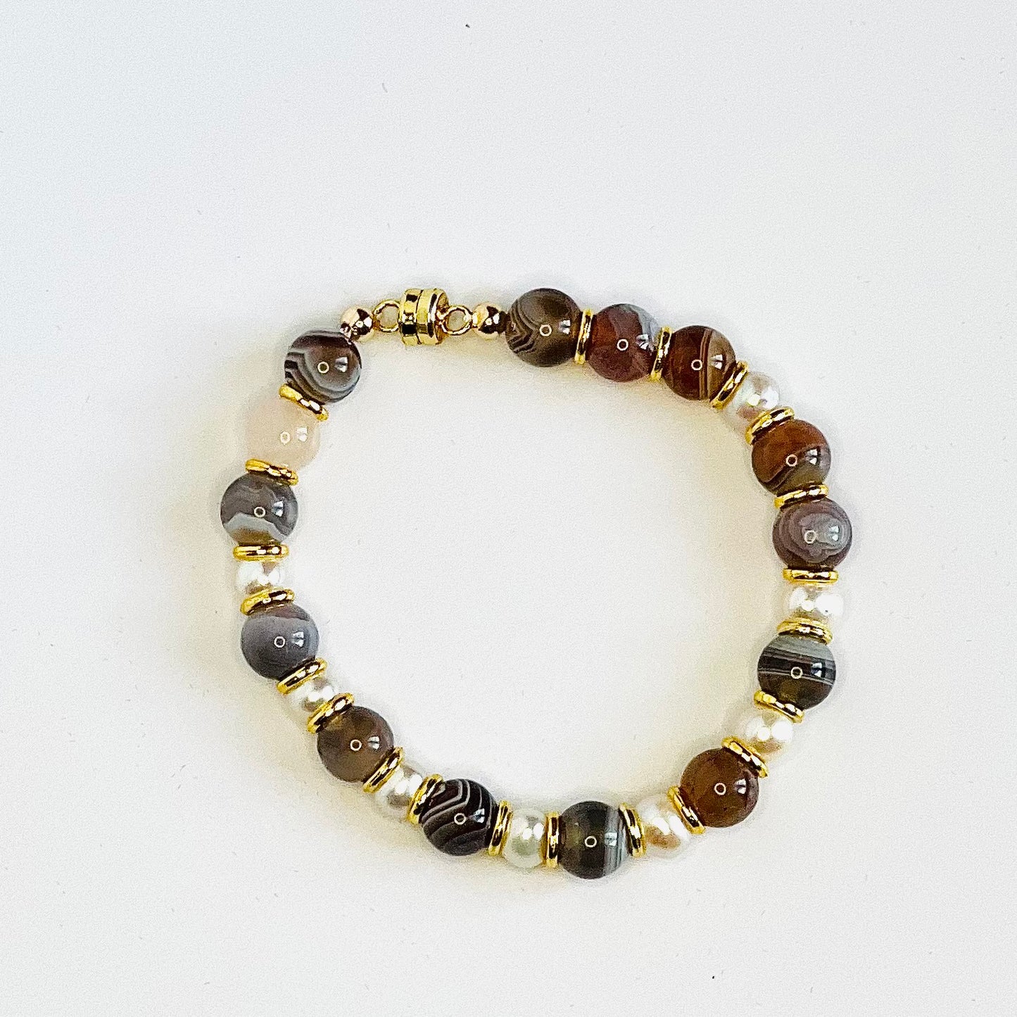 Introducing Our Exquisite Gemstone Bracelet with South Sea Pearls