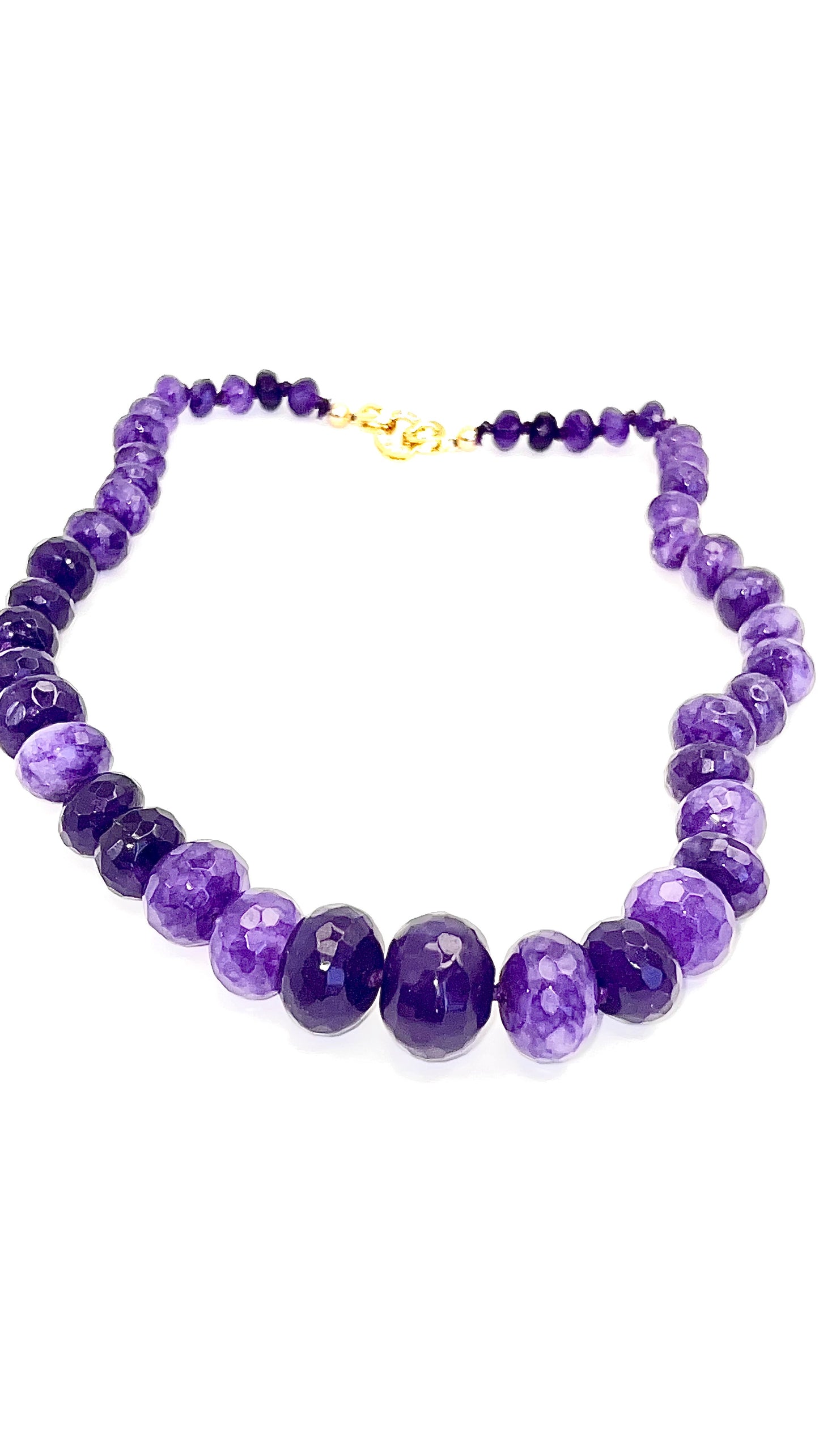 Royal Violet Quartzite Necklace