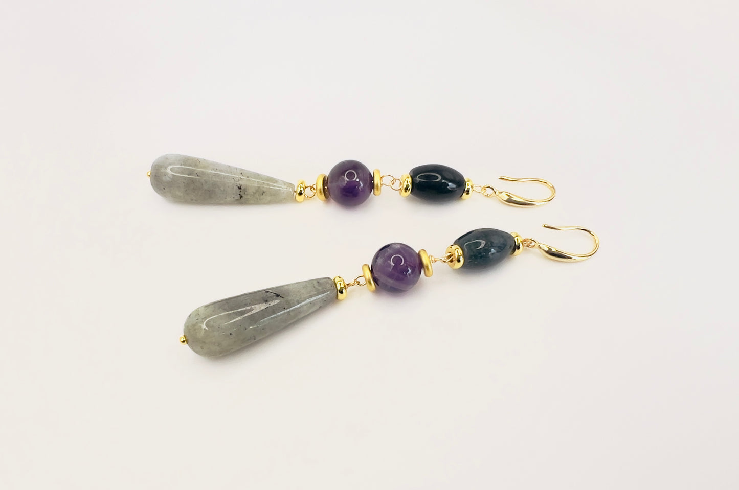 Labradorite Earrings
