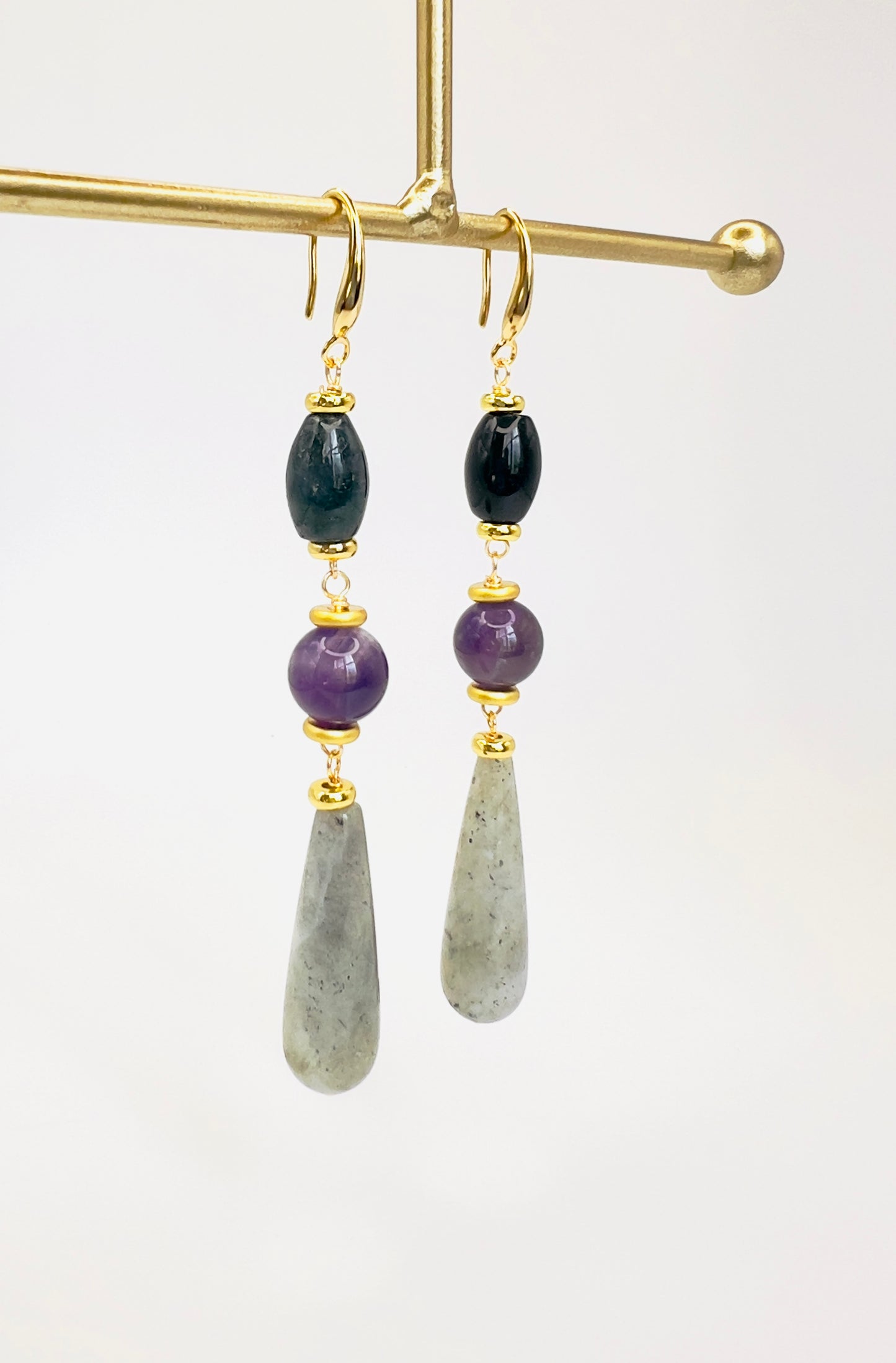 Labradorite Earrings