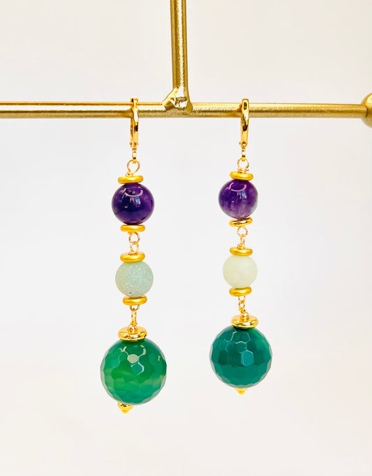 Korean Jade Earrings