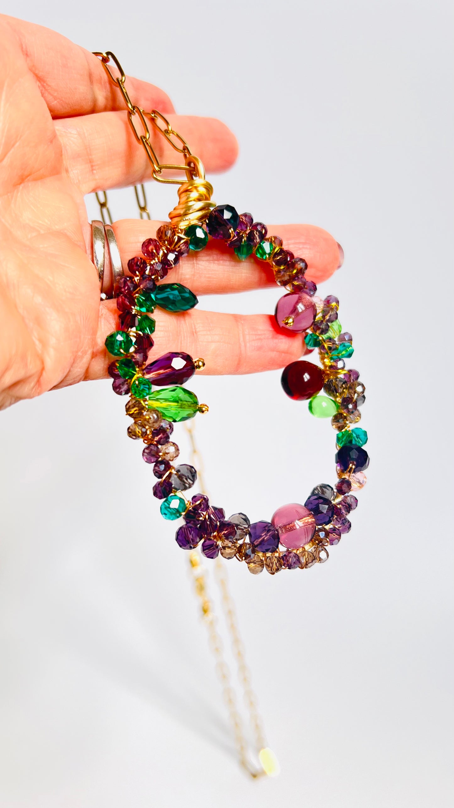 Statement Chunky Pendant One of a Kind